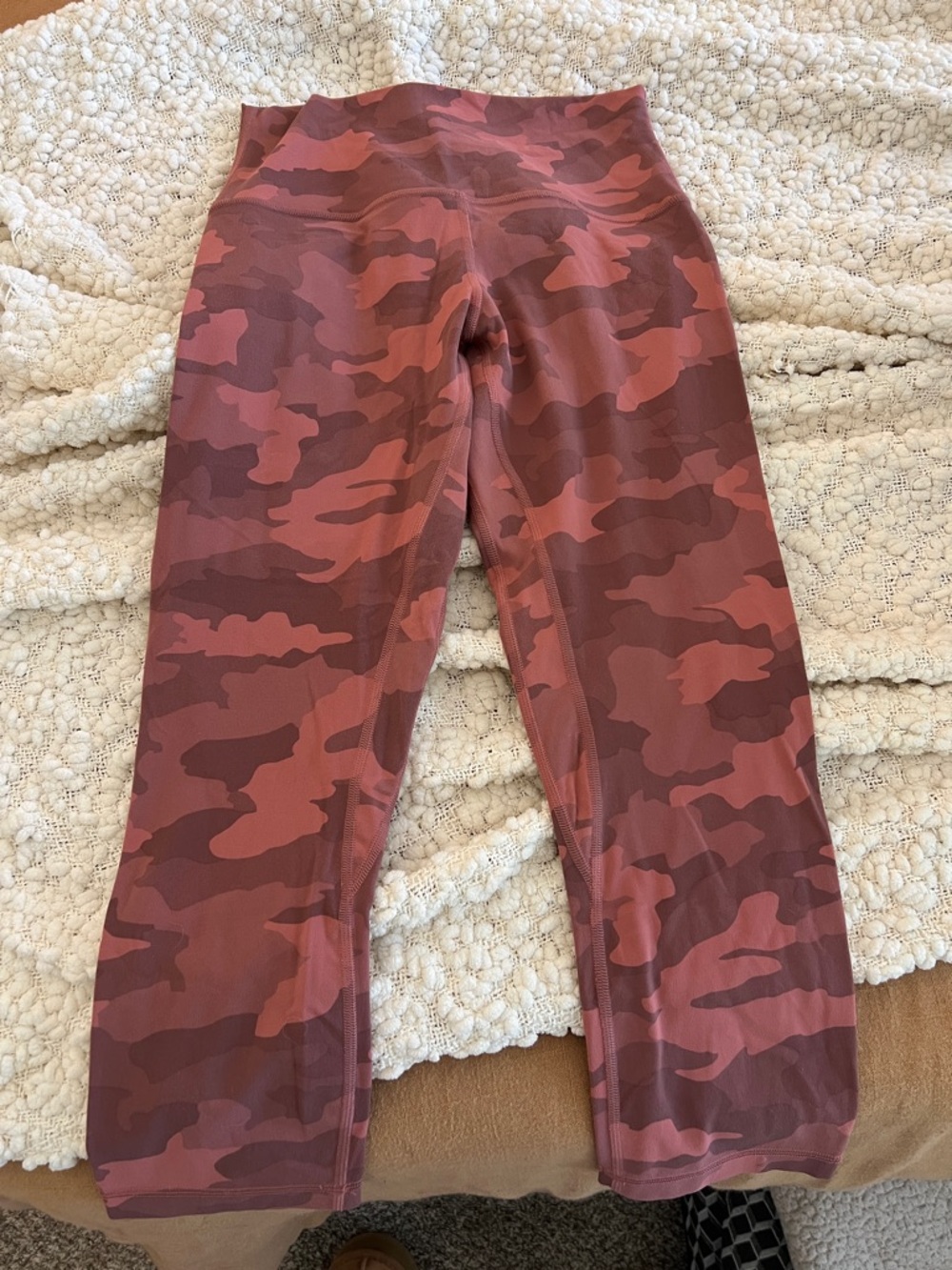 Lululemon Align Rust Camo Leggings